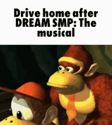 Dream Smp Donkey Kong Country GIF - Dream Smp Donkey Kong Country Among Us The Musical GIFs