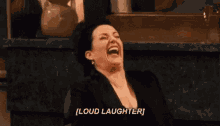 Karen Laughing Out Loud GIF - Karen Laughing Out Loud Will And Grace GIFs
