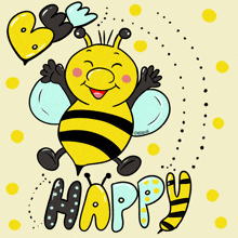 Bee Happy Birene GIF