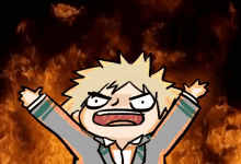 Anime Angry GIF - Anime Angry On Fire GIFs
