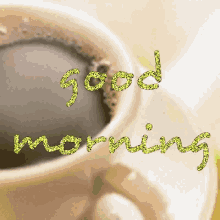 Good Morning Glitter GIF - Good Morning Glitter Coffee GIFs