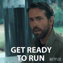 Get Ready To Run Adam GIF - Get Ready To Run Adam Ryan Reynolds GIFs