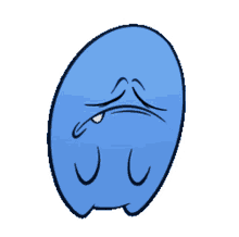 blue sad