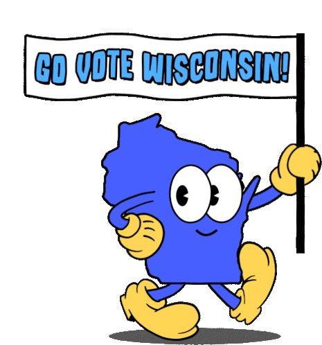 Vote2022 Election Sticker - Vote2022 Election Wisconsin Election Stickers