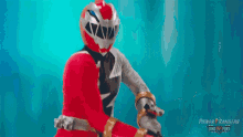 Battle Stance Zayto GIF - Battle Stance Zayto Dino Fury Red Ranger GIFs