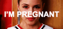 I'M Pregnant - Glee GIF - GIFs