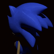Sonic Stare GIF - Sonic Stare Turn Around GIFs