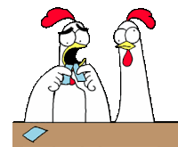 Chicken Bro Naughty Sticker - Chicken Bro Naughty Sneeze Stickers