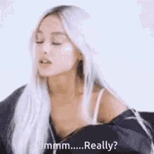 Ariana Grande Confused GIF - Ariana Grande Confused Blonde GIFs