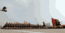 North Korea March GIF