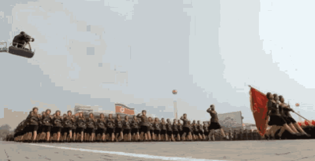 North Korea March GIF - North Korea March Army - Discover & Share GIFs