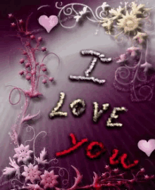 I Love You Heart GIF - I Love You Heart Flower GIFs