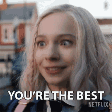 Youre The Best Enid Sinclair GIF - Youre The Best Enid Sinclair Wednesday GIFs
