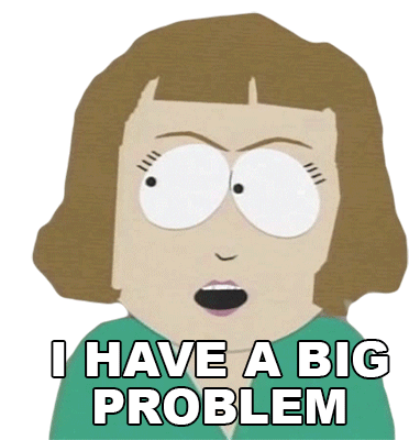 I Have A Big Problem With This Mrs Tweak Sticker - I Have A Big Problem With This Mrs Tweak South Park Stickers