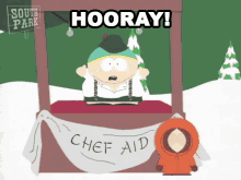 Hooray Eric Cartman GIF