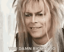 David Bowie Smile GIF - David Bowie Smile Damn Right GIFs