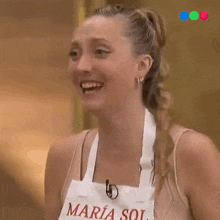 Riendo Maria Sol Ferrero GIF - Riendo Maria Sol Ferrero Masterchef Argentina GIFs