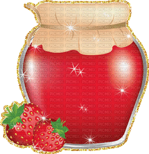 Strawberry Jam Jelly Sticker - Strawberry Jam Jam Jelly Stickers