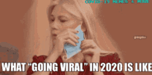 2020 viral trend virus mask
