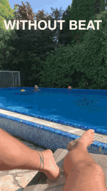 Without Beat Swimming Pool GIF - Without Beat Swimming Pool Pool Game GIFs