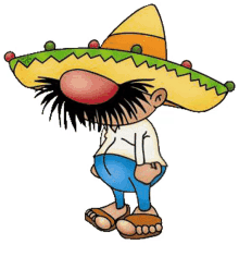 mexican guy funny sombrero pepito