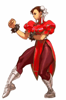 Chun Li Fighting Stance GIF - Chun Li Fighting Stance Street Fighter GIFs