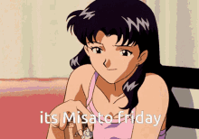 Misato Friday GIF - Misato Friday Goddess GIFs