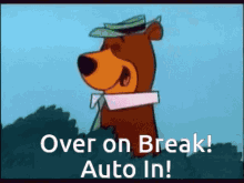 Over On A Break Bear GIF - Over On A Break Bear Do Not Feed Bears GIFs