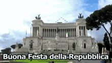 Festa Della Repubblica 2 Giugno Buona Festa Della Repubblica Frecce Tricolori Bandiera GIF - National Holiday Italy Frecce Tricolori GIFs