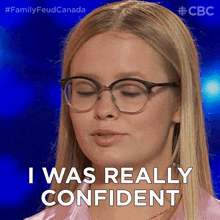 I Was Really Confident Family Feud Canada GIF - I Was Really Confident Family Feud Canada I'M Sure About It GIFs