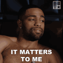 It Matters To Me Mike Alexander GIF - It Matters To Me Mike Alexander Bruh Show GIFs