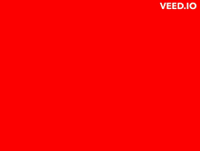 a cartoon of a person shooting a red beam with the words veed.io written on the bottom