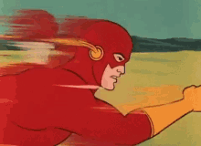 the flash flash run running sprinting