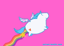 unicorn farting rainbows
