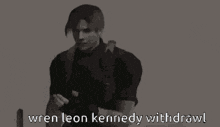 Leon S Kennedy GIF - Leon S Kennedy GIFs