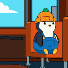 Scared Help GIF - Scared Help Penguin GIFs