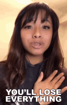 Shannon Taruc Youll Lose Everything GIF - Shannon Taruc Youll Lose Everything Spiritual Awakening GIFs