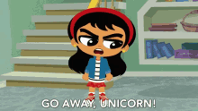 Go Away Unicorn Get Out Of Here GIF - Go Away Unicorn Get Out Of Here Go Out GIFs