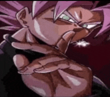 Goku Black Pshhh GIF