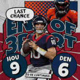Denver Broncos (6) Vs. Houston Texans (9) Third-fourth Quarter Break GIF - Nfl National Football League Football League GIFs