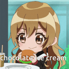Fat Chocolate Ice Cream GIF