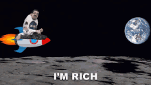 Im Rich Ricky Berwick GIF - Im Rich Ricky Berwick Space GIFs