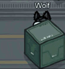 Wolfinj Wolf Sup GIF - Wolfinj Wolf Sup Among Us GIFs