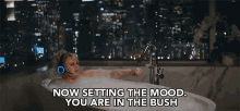 setting the mood amazon alexa you are in the bush youre so dirty bathtub
