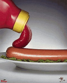 Hotdog Lick GIF - Hotdog Lick Ketchup GIFs