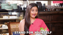 Stand For Yourself Apne Liye Khade Raho GIF - Stand For Yourself Apne Liye Khade Raho Rashami Desai GIFs