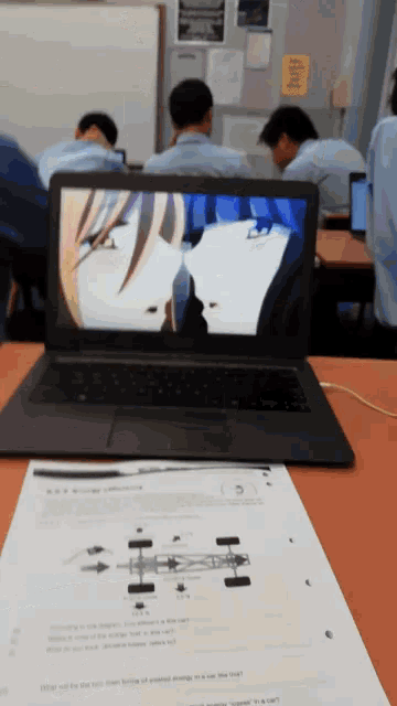 Replix Vinyl Anime Laptop Skin Compatible for 11
