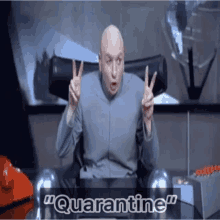 Quarantine Dr Evil GIF - Quarantine Dr Evil Austin Powers GIFs