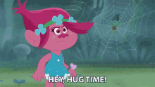 Hey Hug Time Poppy GIF