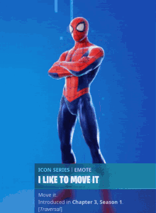 Spider Man Fortnite GIF - Spider Man Fortnite I Like To Move It GIFs